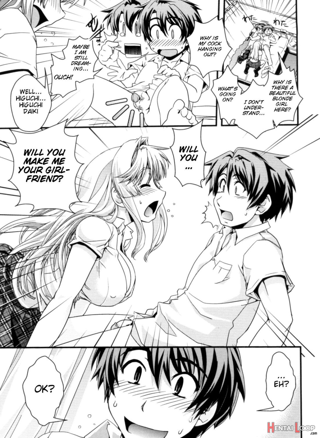 Kinpatsu X Kyonyuu Ni Henshin De page 14