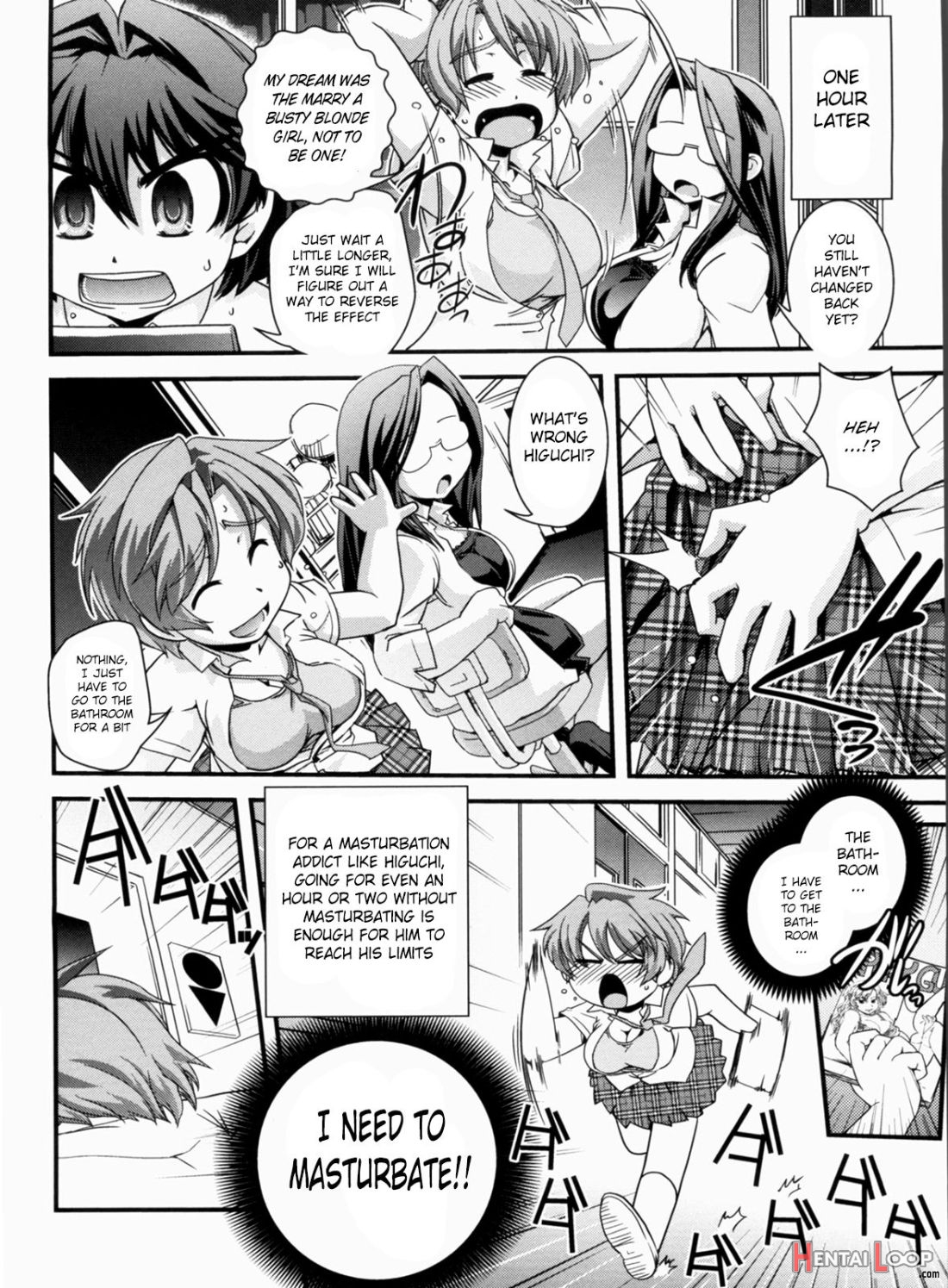 Kinpatsu X Kyonyuu Ni Henshin De page 87