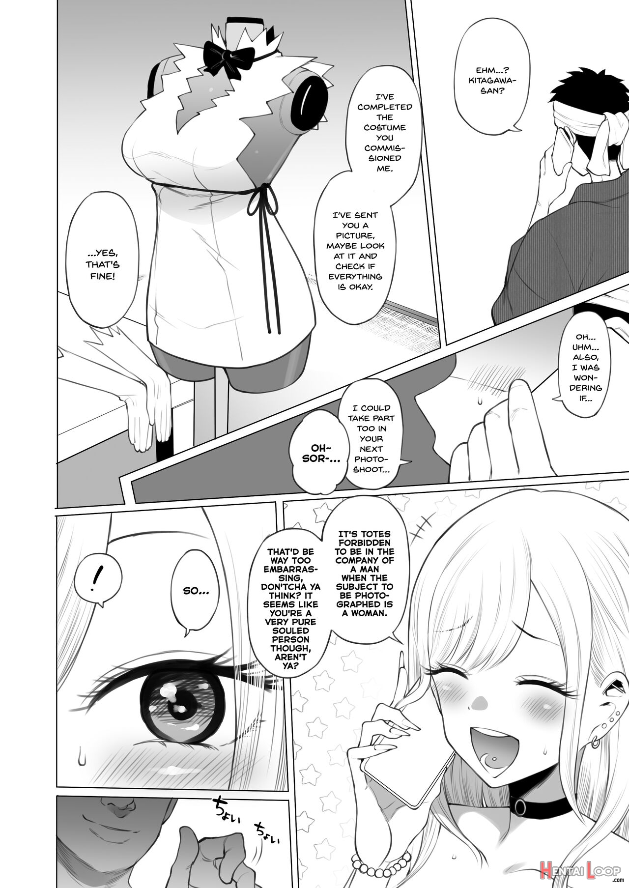 Kitagawa Marin Ntr Mini Manga page 1