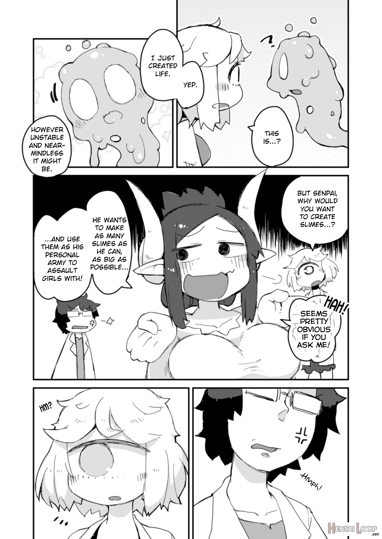 Kouhai-chan The Mono-eye Girl #2 page 12