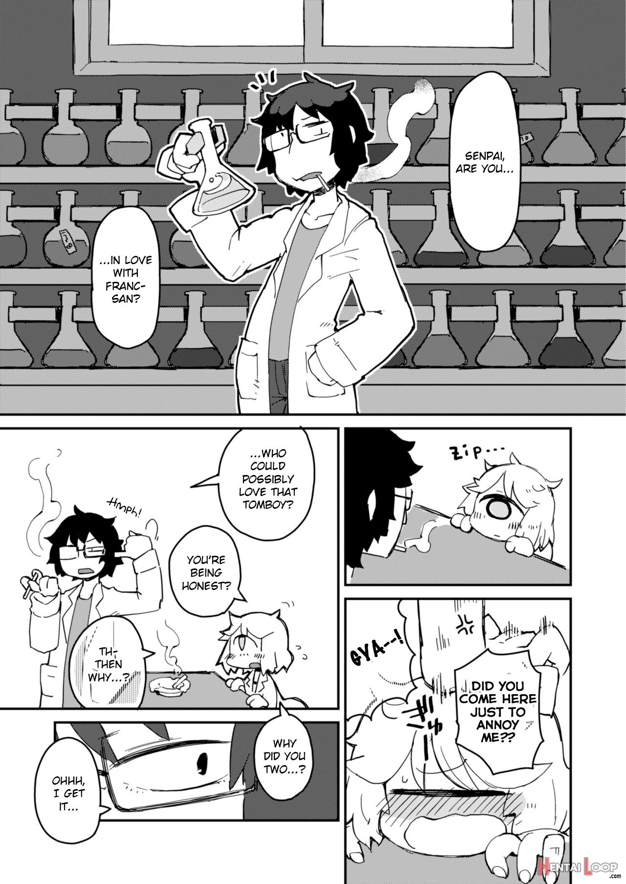 Kouhai-chan The Mono-eye Girl #2 page 4