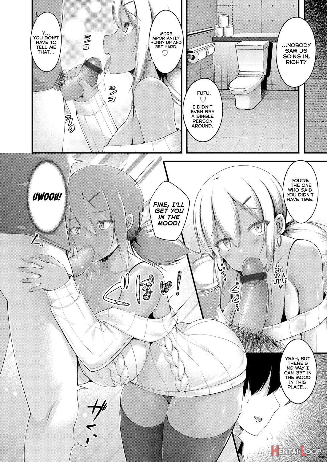 Kuro Gyaru Jk Na Imouto To Tamokuteki Toile De Papakatsu Shite Shimatta Hanashi page 6