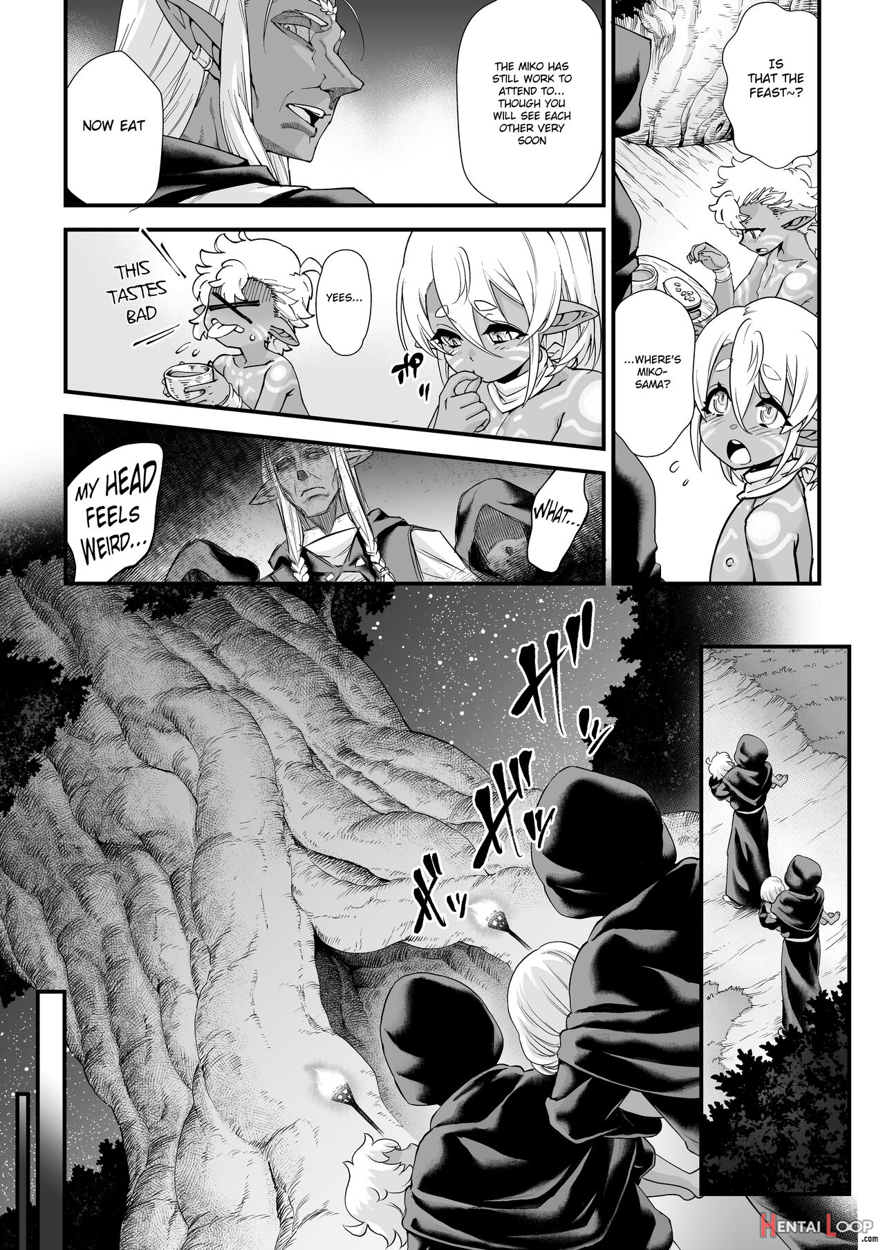 Kuroi Mori No O Hanashi - Zenpen - page 11