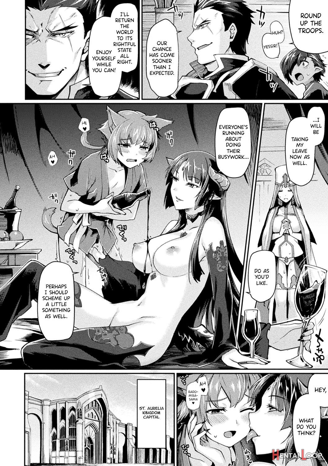 Kuroinu Ii ~inyoku Ni Somaru Haitoku No Miyako, Futatabi~ The Comic Chapter 1 page 18