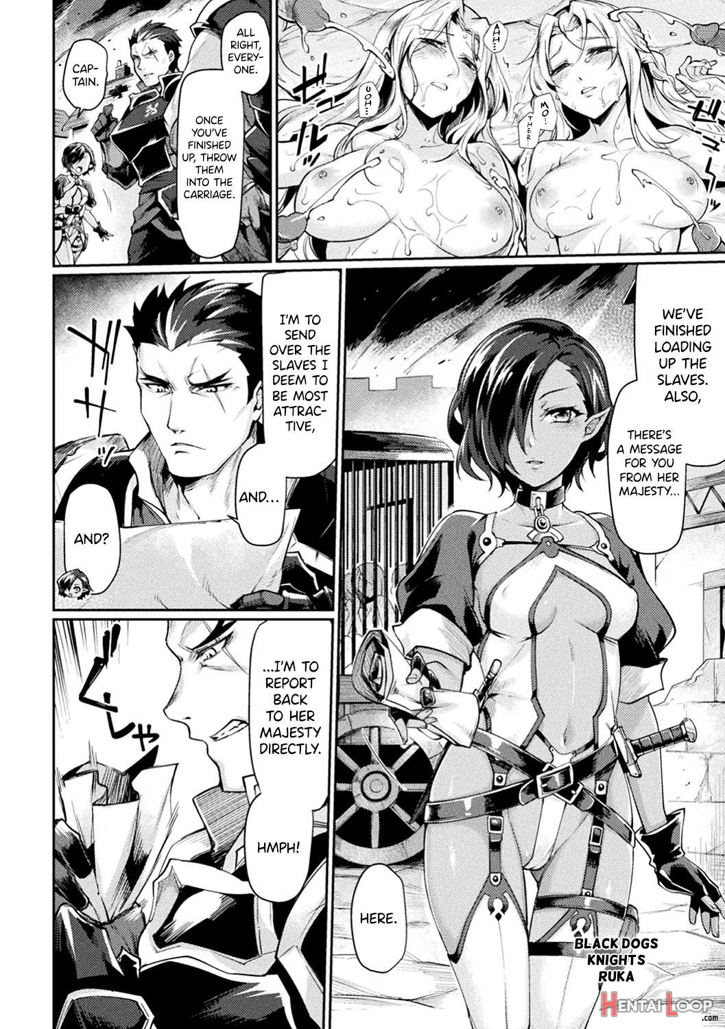 Kuroinu Ii ~inyoku Ni Somaru Haitoku No Miyako, Futatabi~ The Comic Chapter 1 page 4