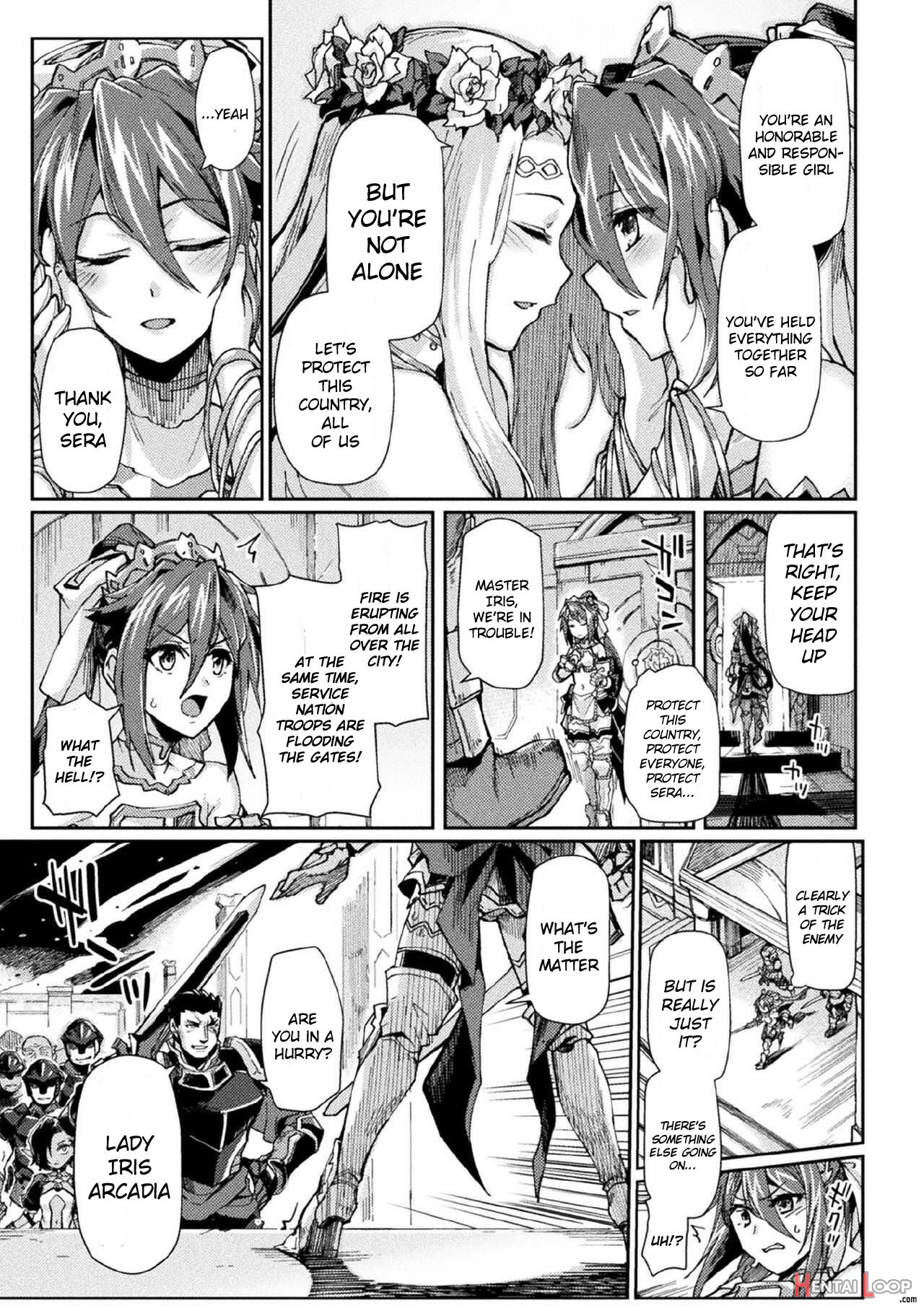 Kuroinu Ii ~inyoku Ni Somaru Haitoku No Miyako, Futatabi~ The Comic Chapter 7 page 3