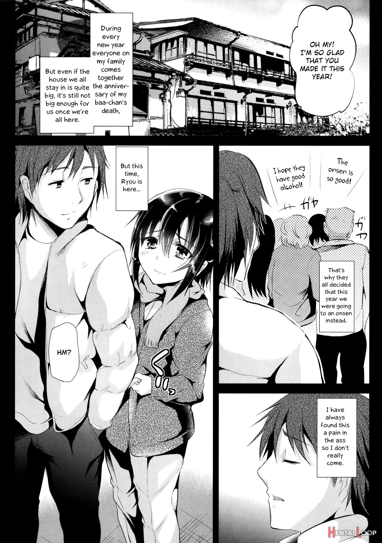 Page 1 of Kyou Wa Onsen Sex O Shimashita (by Shimaji) - Hentai doujinshi  for free at HentaiLoop