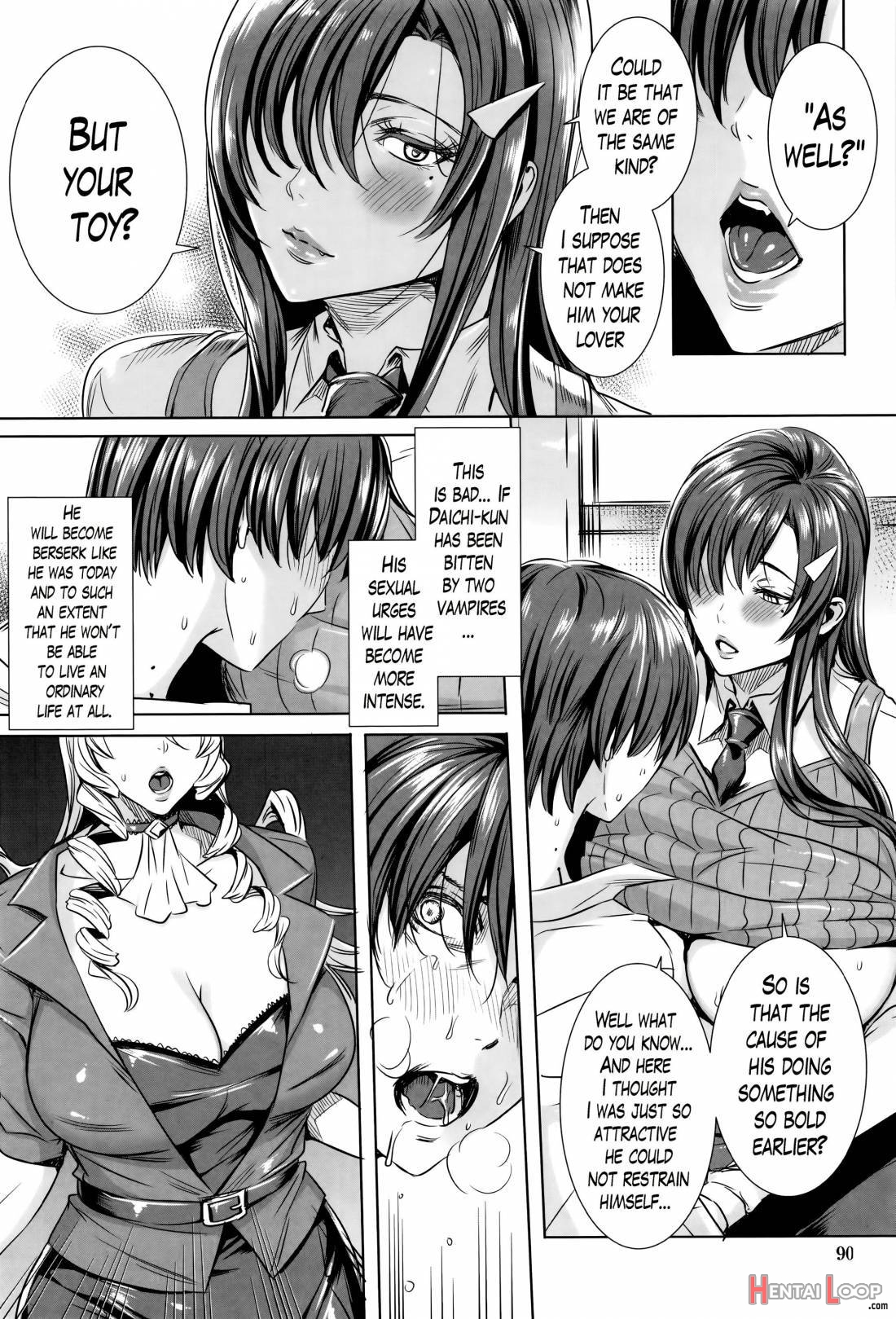 Kyuuketsu Jokyoushi No Kenzoku Seikatsu ~lesson With Vampire~ page 91