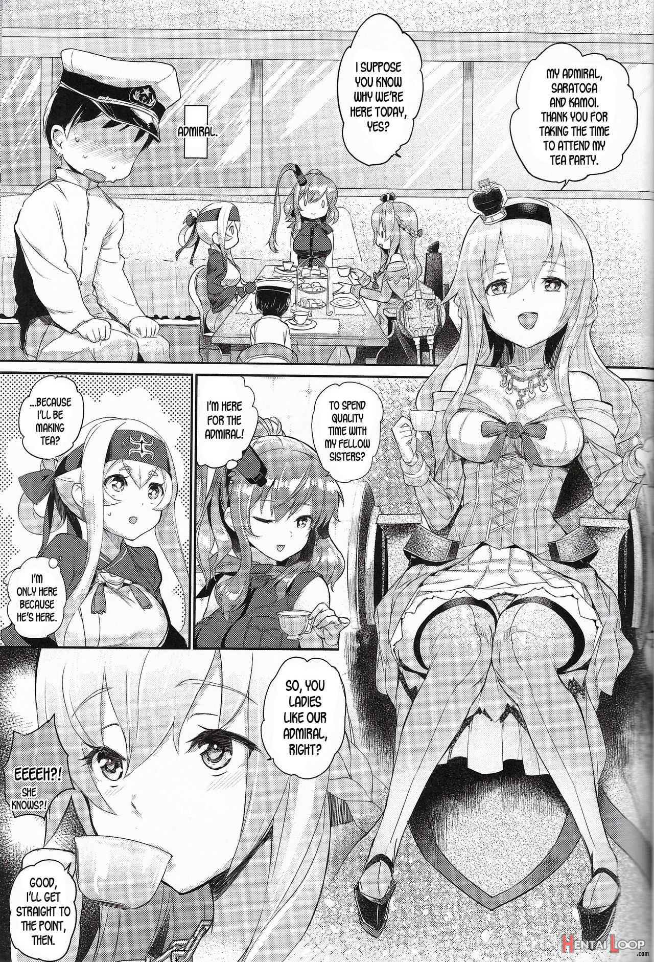 Lady-tachi No Ochakai page 2