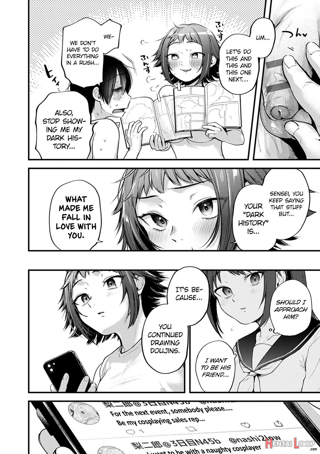 Layer Kanojo Wa Oshi Sakka No Yume O Miru Ka? page 32