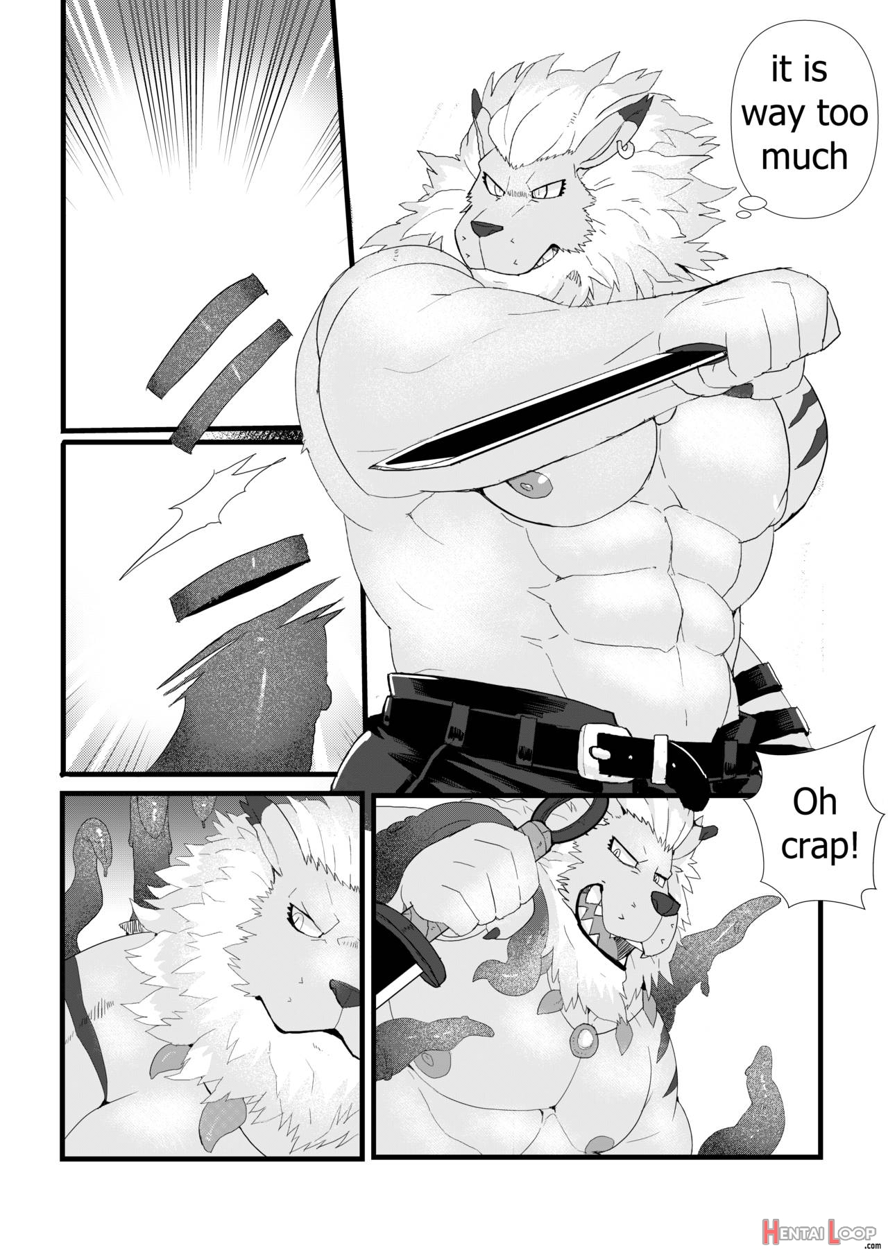 Leomon Gainer With Virus page 1