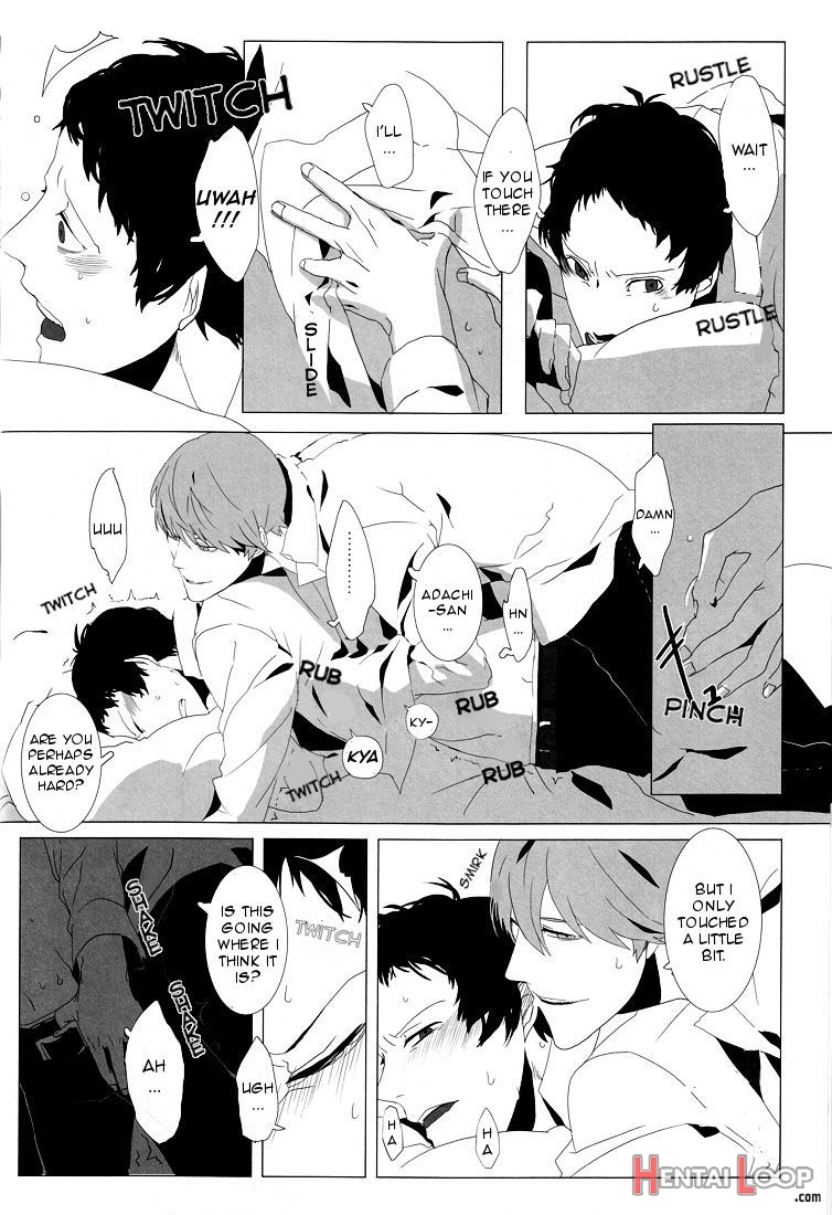 Let's Eat. A Delicious Hero X Adachi Doujinshi page 13