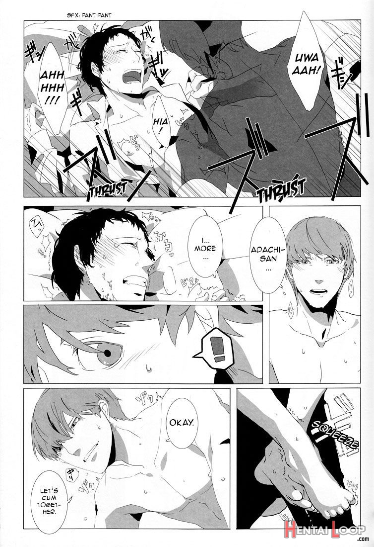 Let's Eat. A Delicious Hero X Adachi Doujinshi page 24