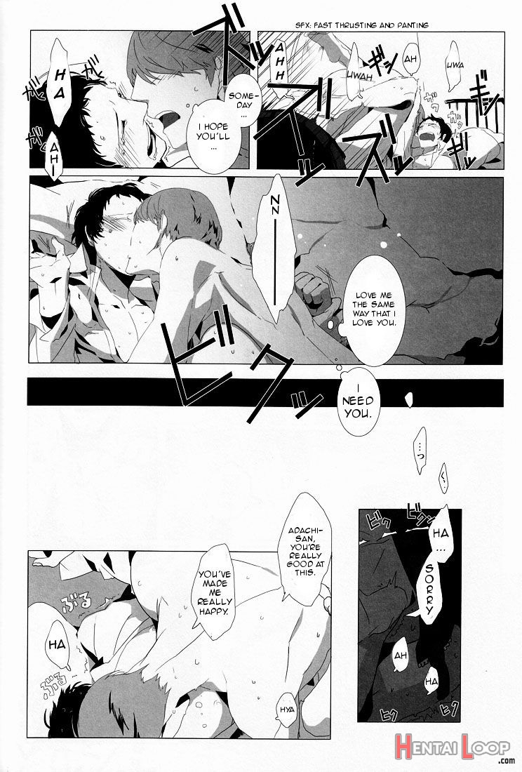 Let's Eat. A Delicious Hero X Adachi Doujinshi page 25