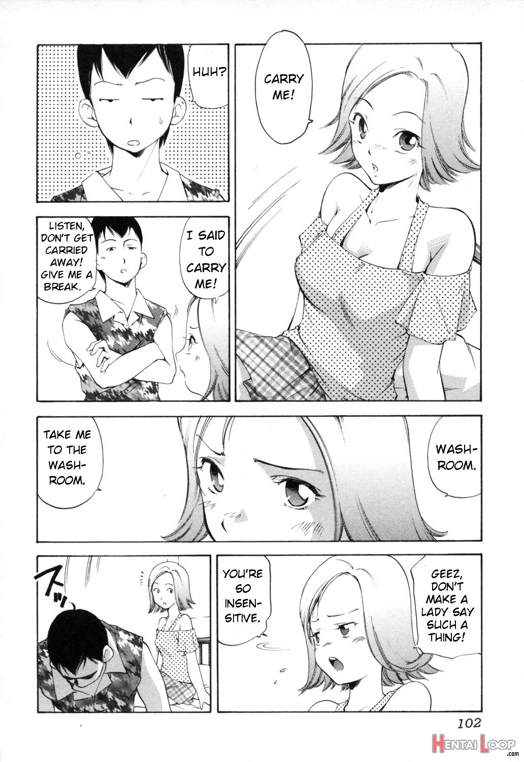 Lewd Mother And My Puberty page 102