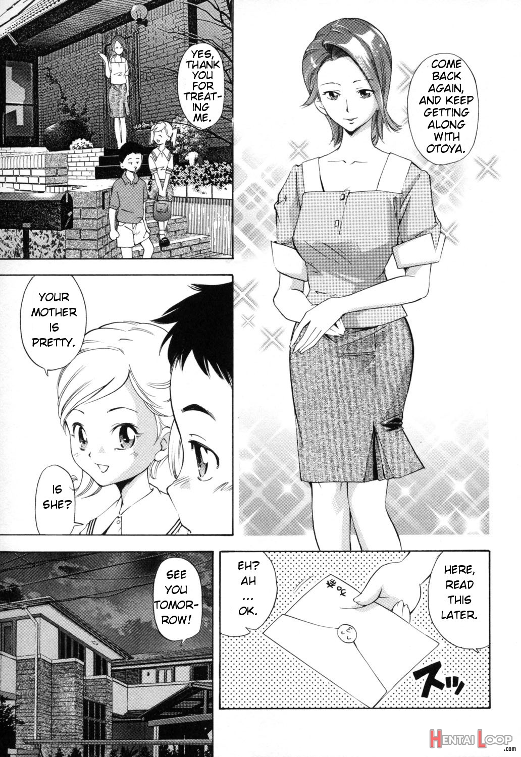 Lewd Mother And My Puberty page 131