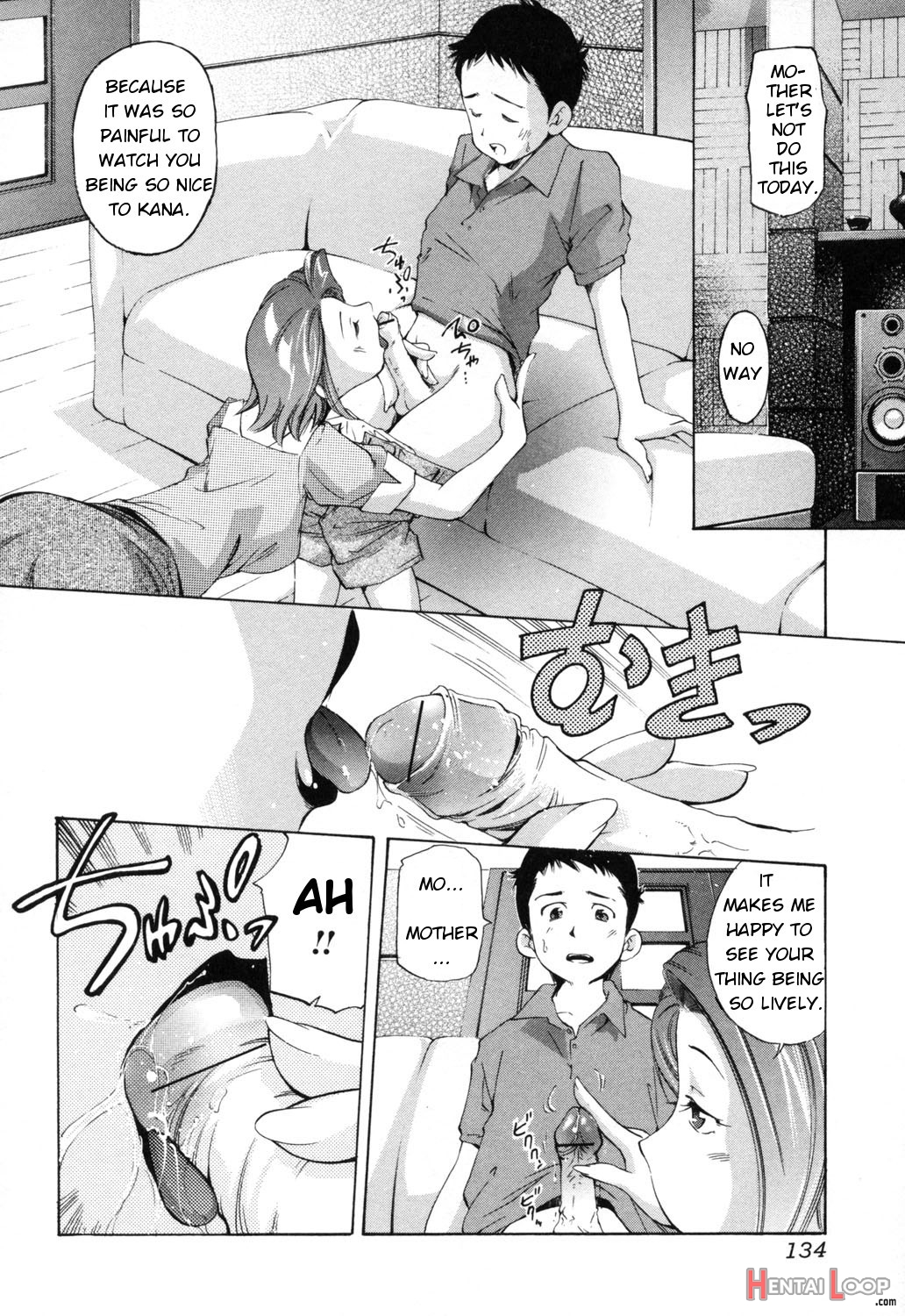 Lewd Mother And My Puberty page 134