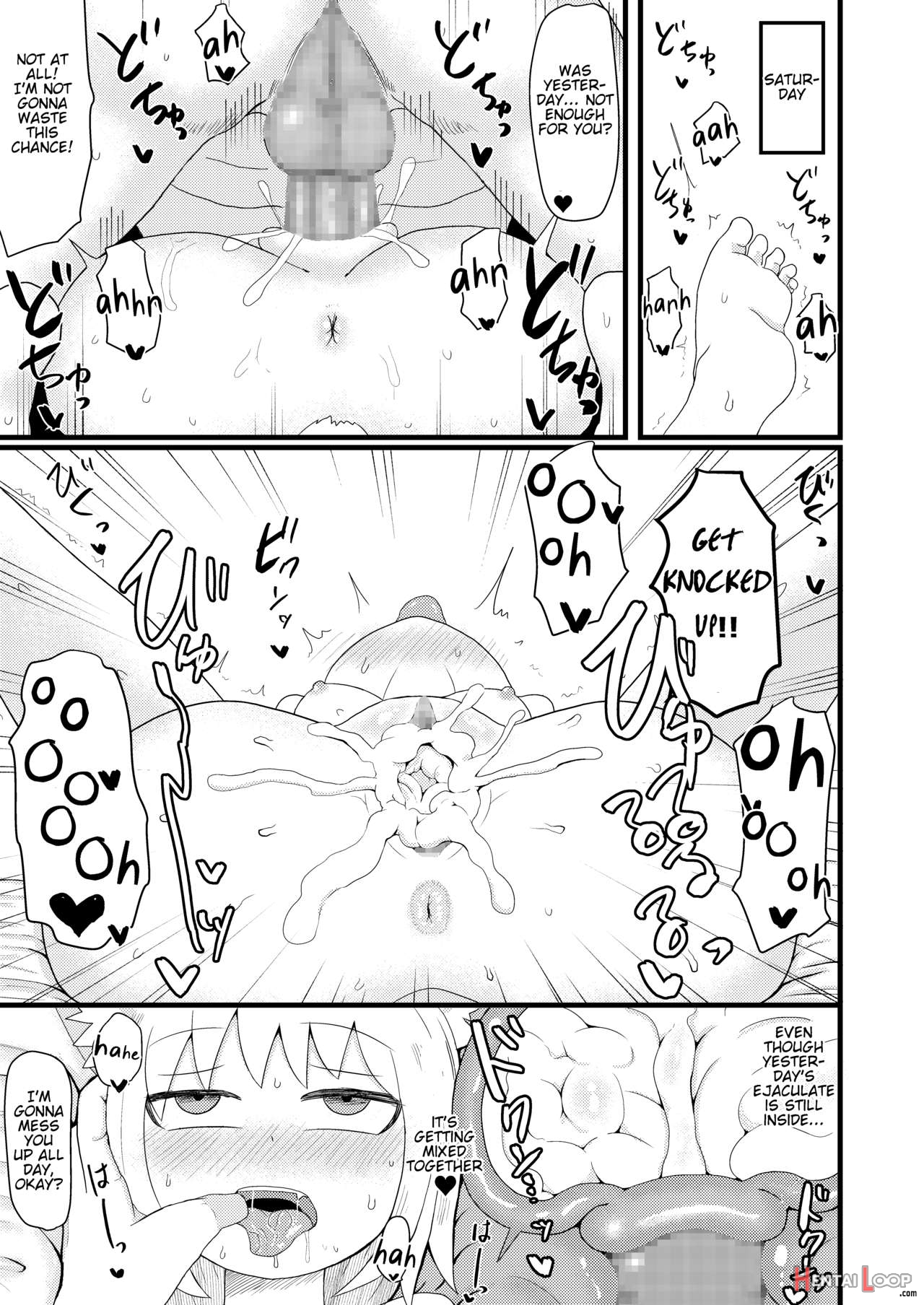 Loli Baba Okaa-san Wa Oshi Ni Yowai 4 page 34