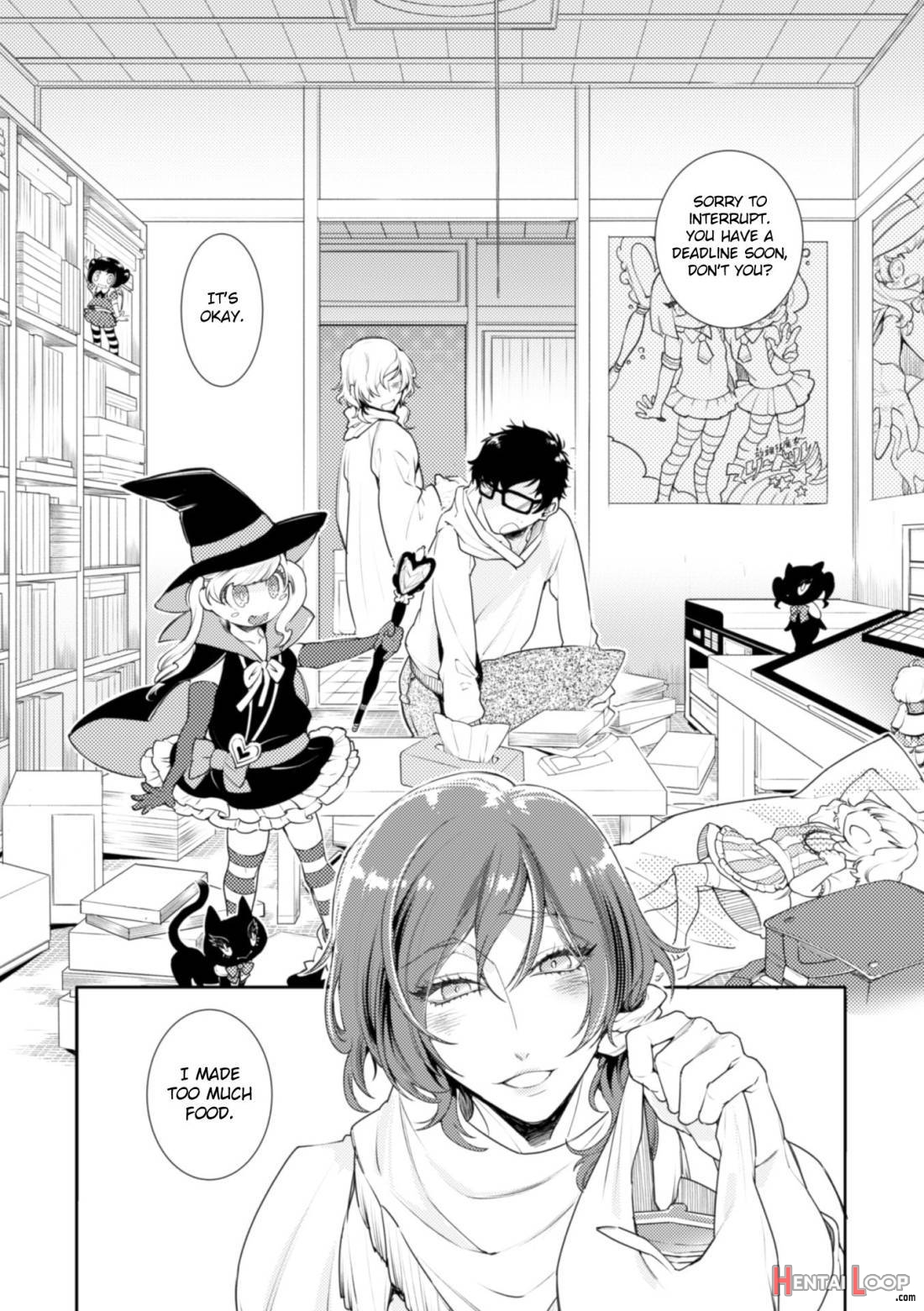 Lolicon Doutei Ero Mangaka-kun, Kinjo No Jojifuku Kita Yabai Mesu Onii-san Ni Semarareru page 3