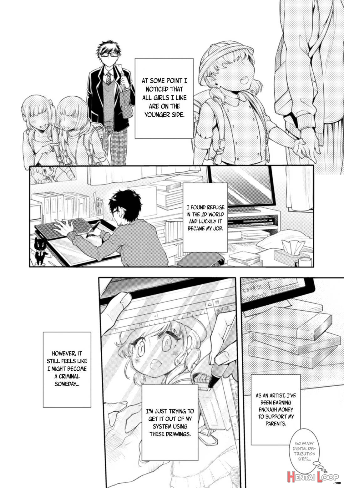 Lolicon Doutei Ero Mangaka-kun, Kinjo No Jojifuku Kita Yabai Mesu Onii-san Ni Semarareru page 7