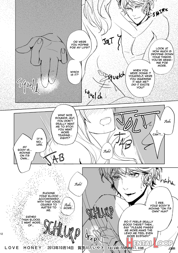 Love Honeyenglish Akuichansera page 12