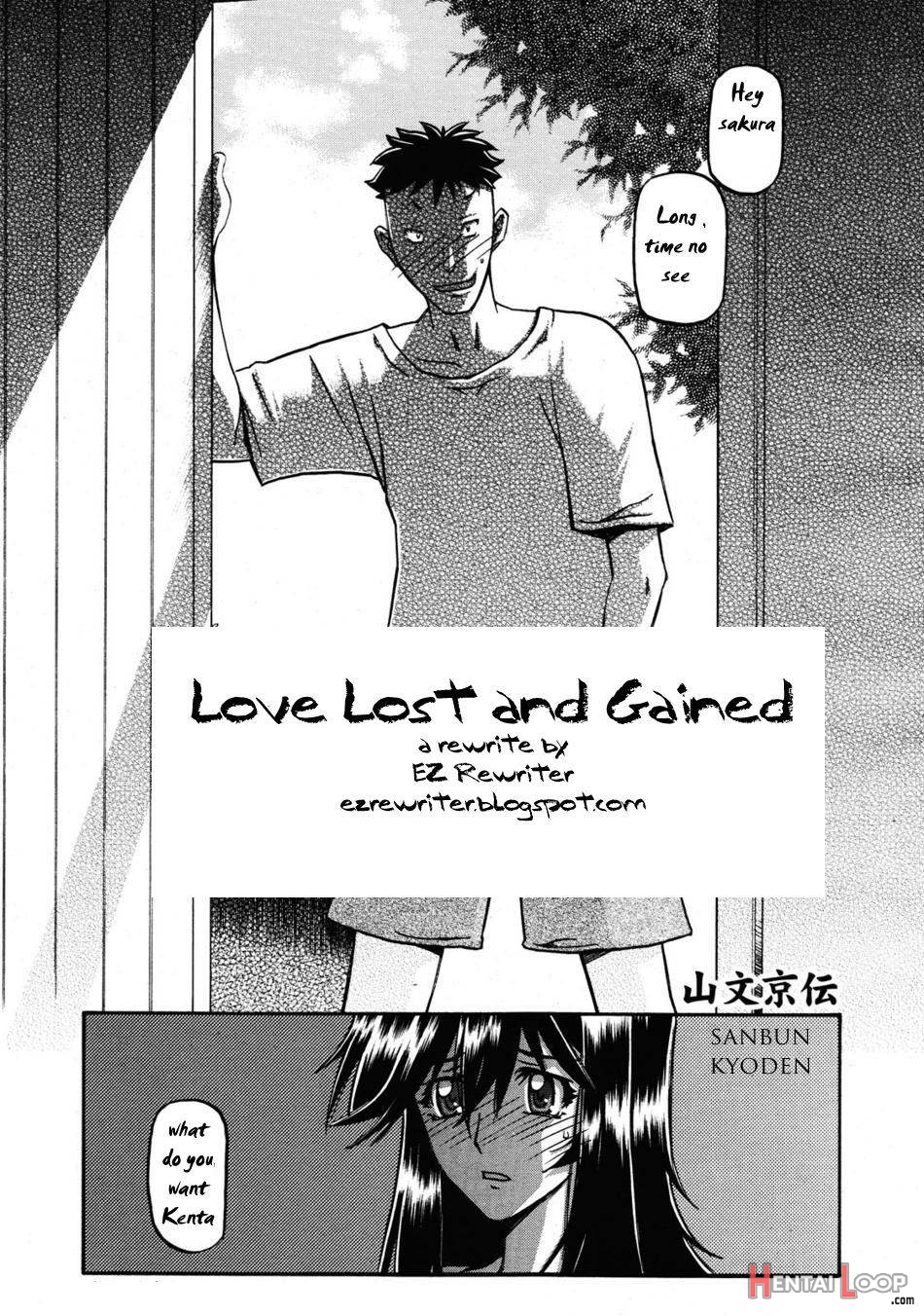 Love Lost And Gained page 1