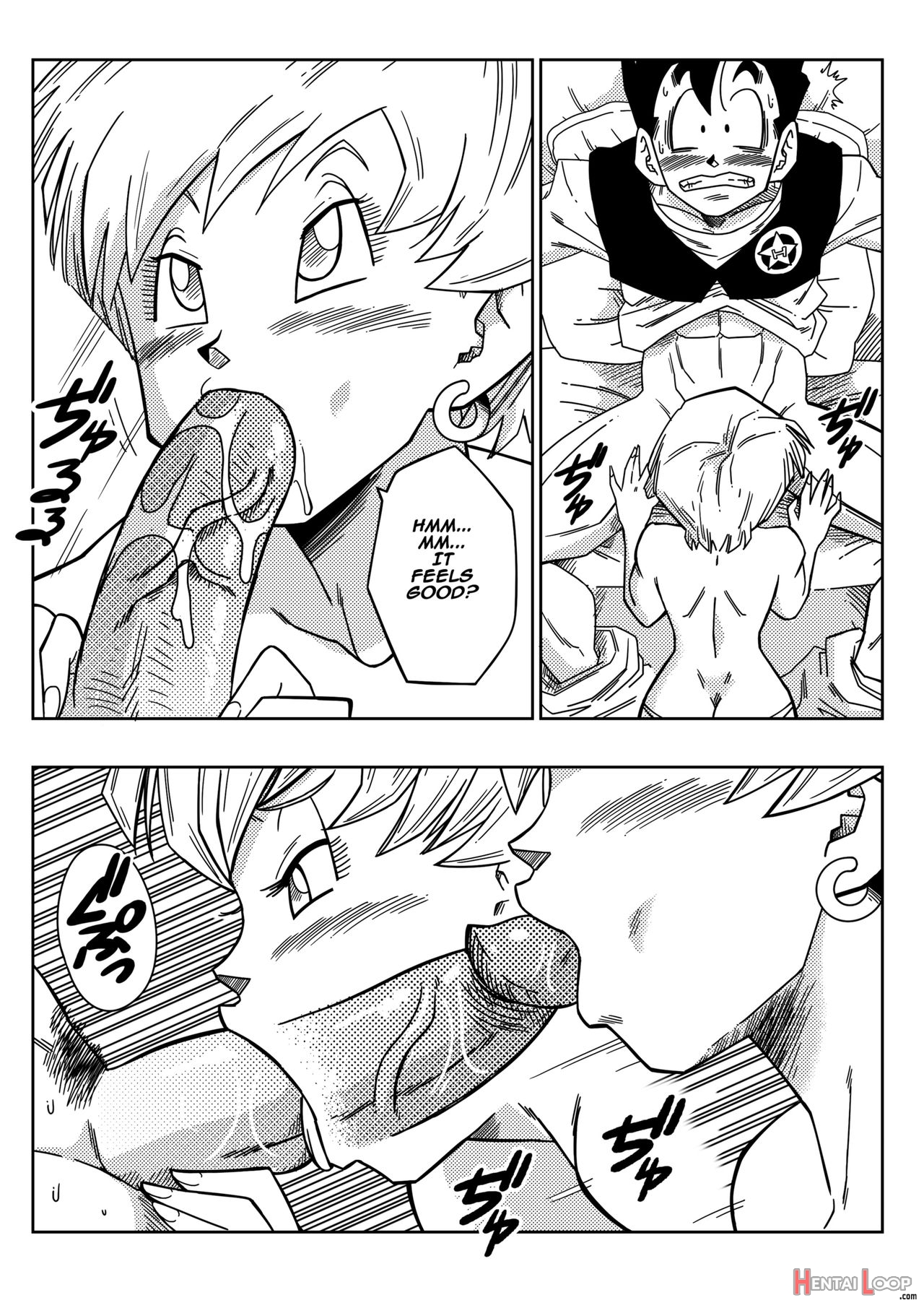 Love Triangle Z Part 1 - Gohan Meets Erasa "let's Make A Lot Of Sex, Ok? page 10