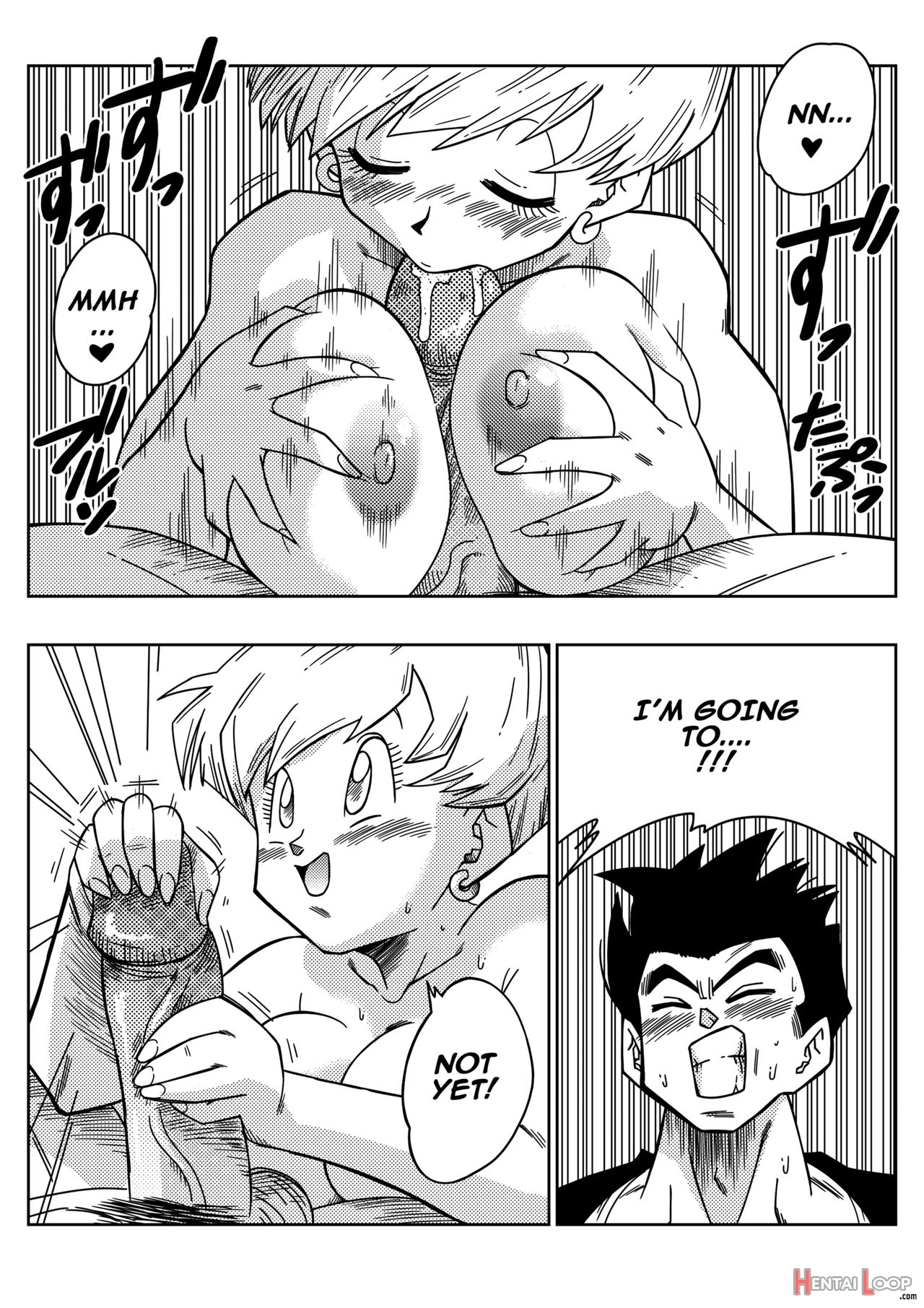 Love Triangle Z Part 1 - Gohan Meets Erasa "let's Make A Lot Of Sex, Ok? page 13