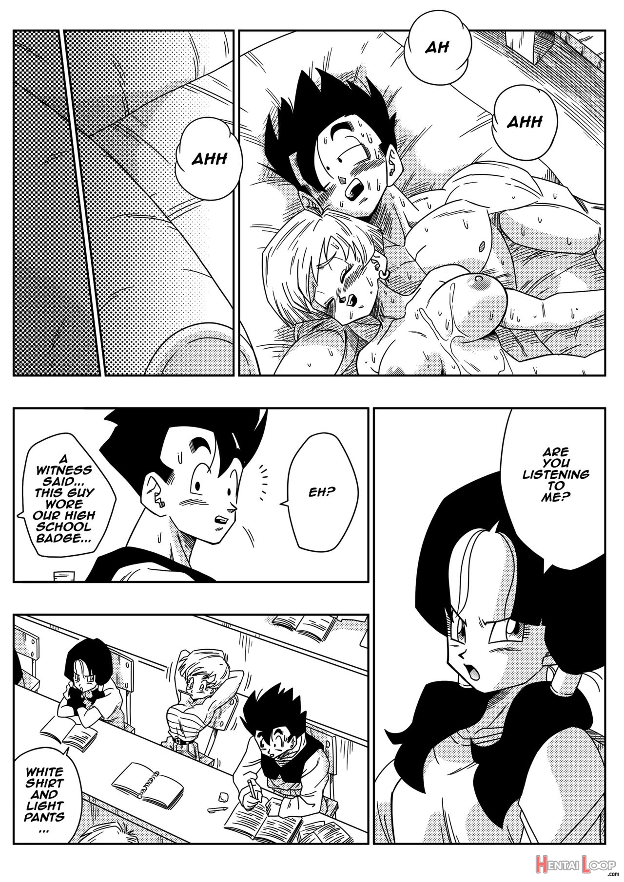 Love Triangle Z Part 1 - Gohan Meets Erasa "let's Make A Lot Of Sex, Ok? page 25