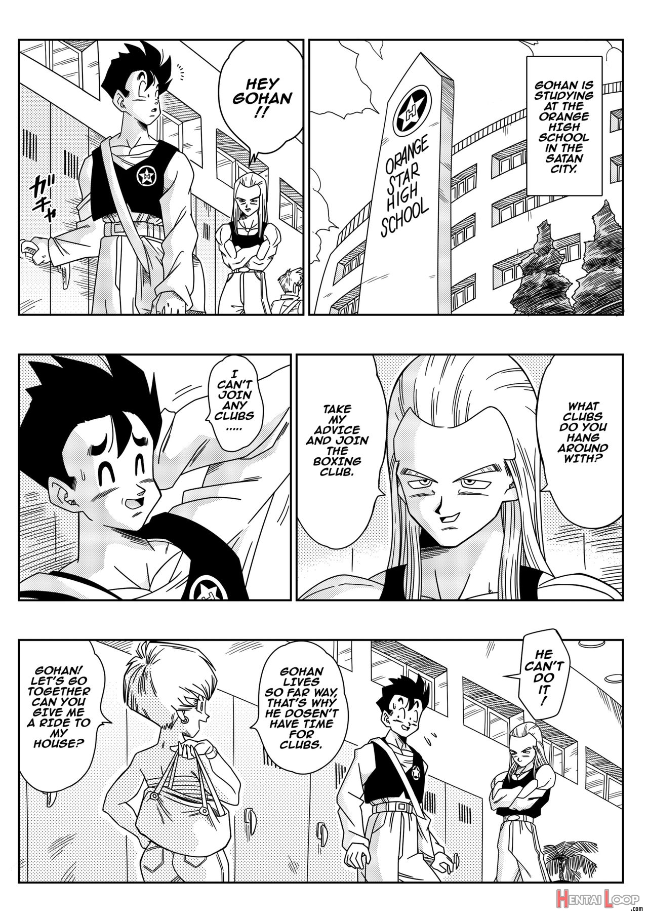 Love Triangle Z Part 1 - Gohan Meets Erasa "let's Make A Lot Of Sex, Ok? page 3