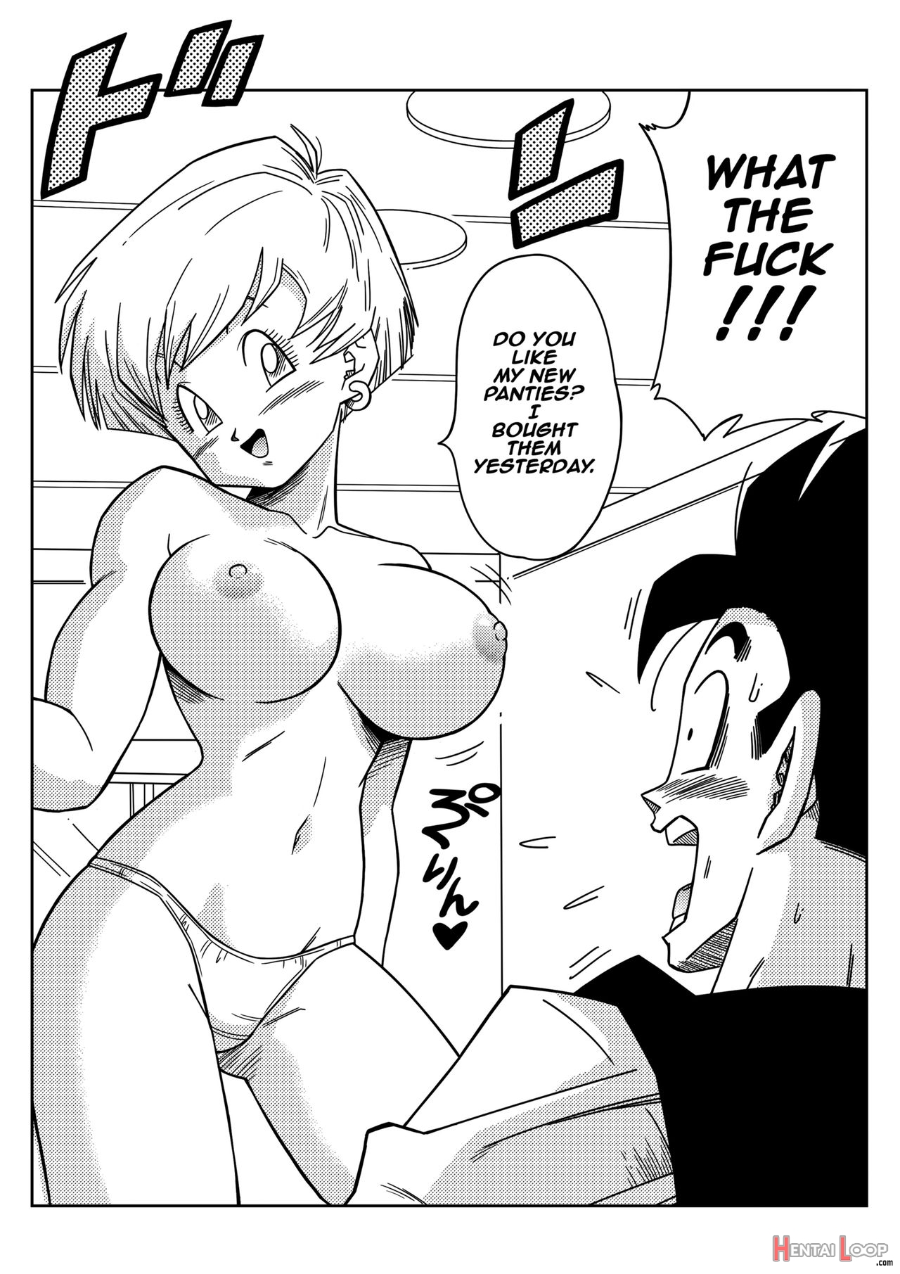 Love Triangle Z Part 1 - Gohan Meets Erasa "let's Make A Lot Of Sex, Ok? page 7