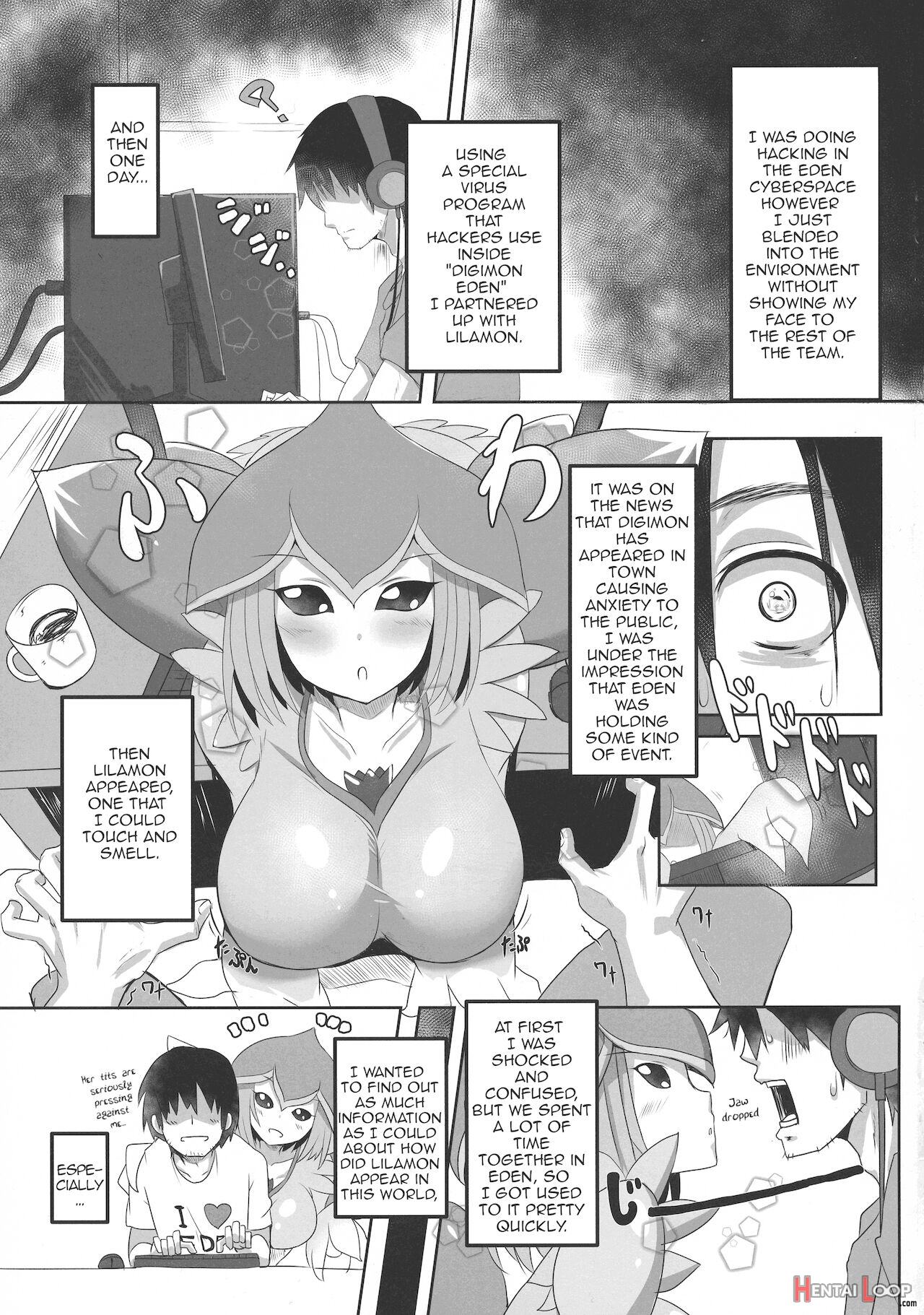 Lovey-dovey Sex Life With Lilamon Evolution! page 3