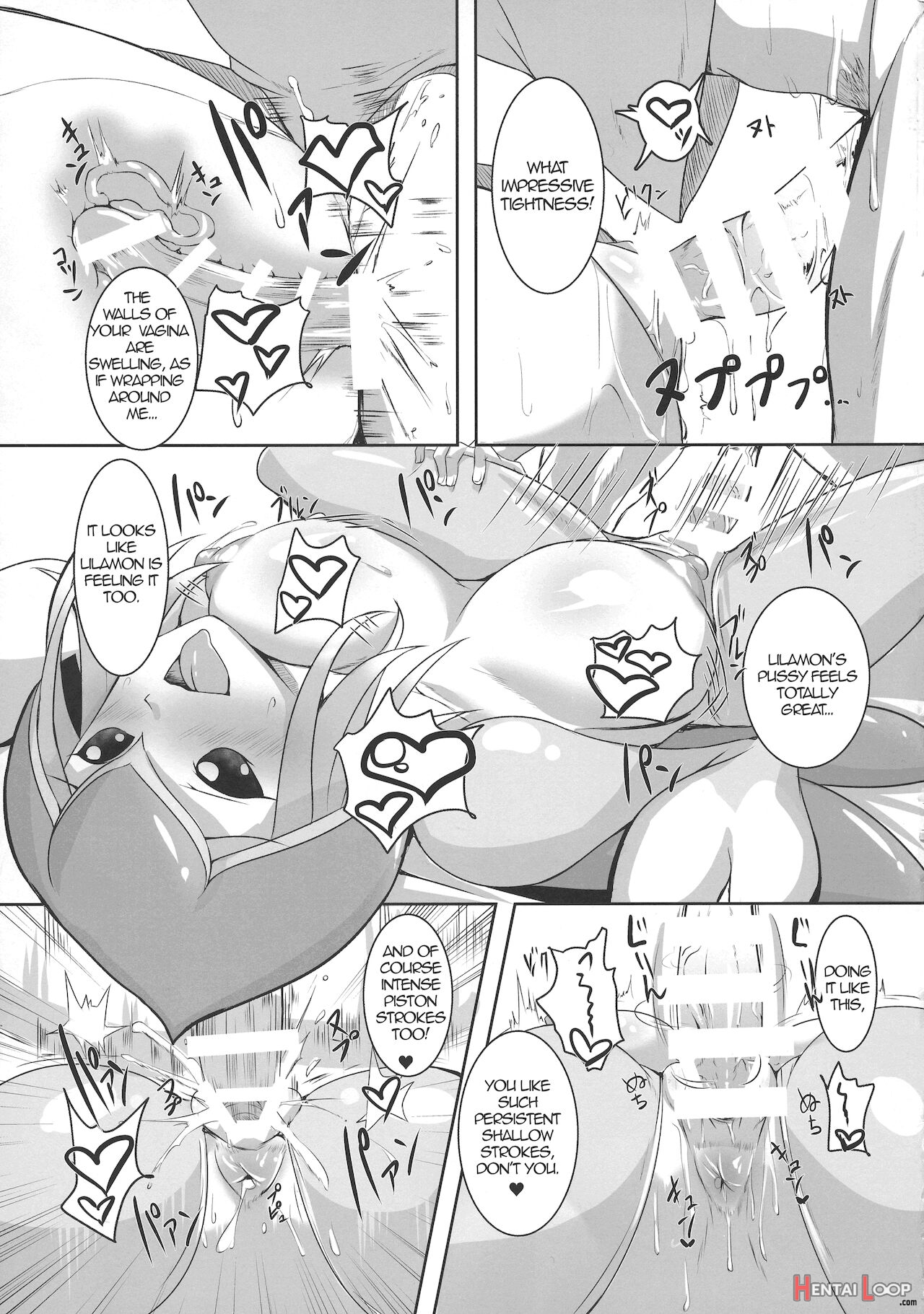 Lovey-dovey Sex Life With Lilamon Evolution! page 7