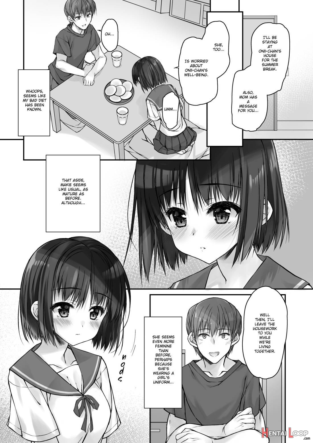 Mada Koi Mo Shiranai Gimai No Anaru Deno Himegoto page 4