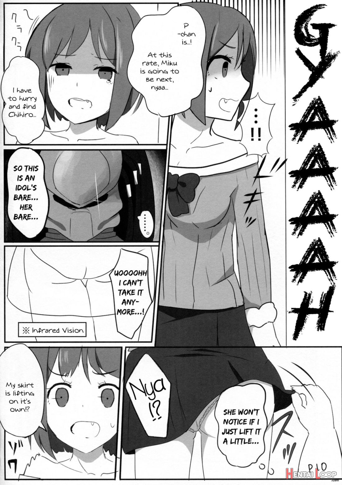 Maekawa Miku Vs Predator page 7