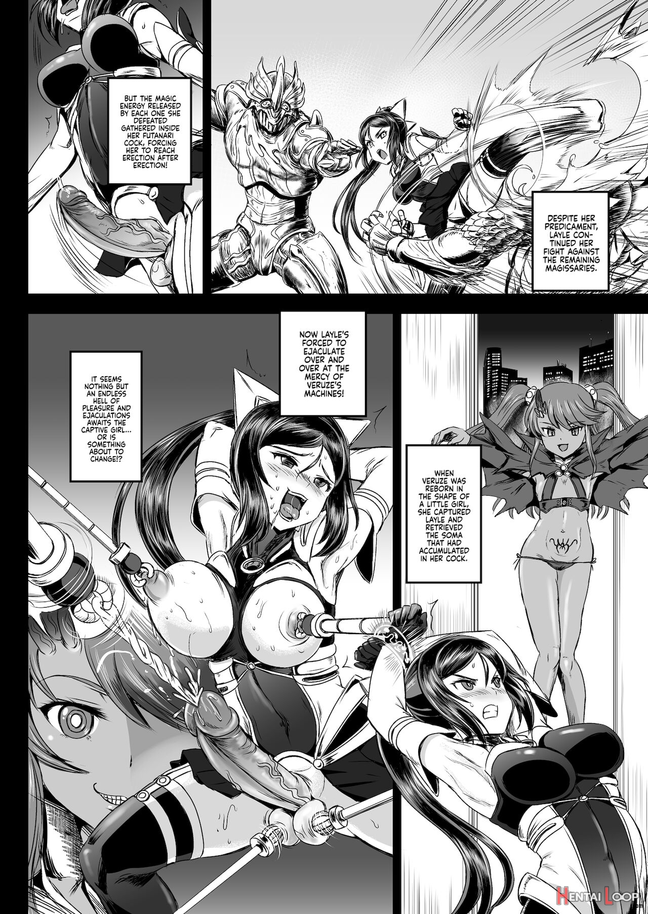 Magical Girl Semen Training System page 4