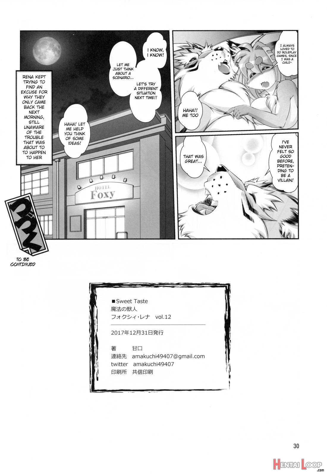Mahou No Juujin Foxy Rena 12 page 31