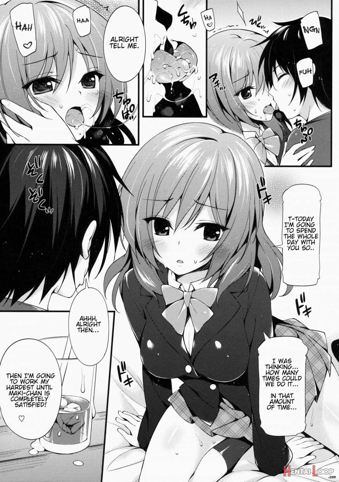 Maki-chan To Tukiaitai! page 4