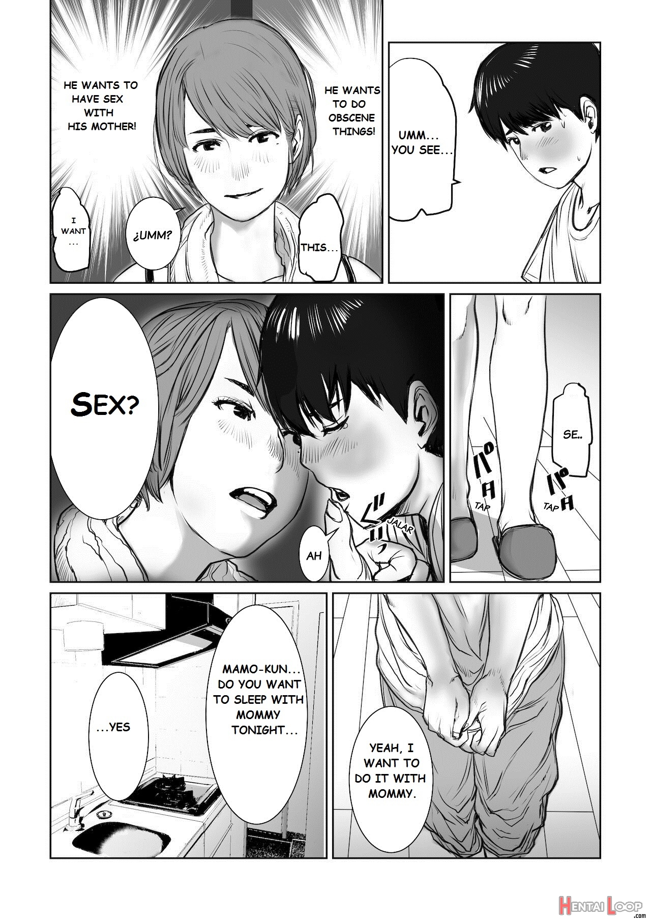 Mama Wa Moto Gradol Boku Wa Gaman Dekinai page 16