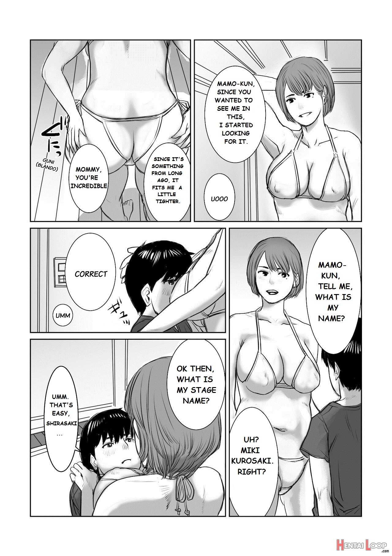 Mama Wa Moto Gradol Boku Wa Gaman Dekinai page 28