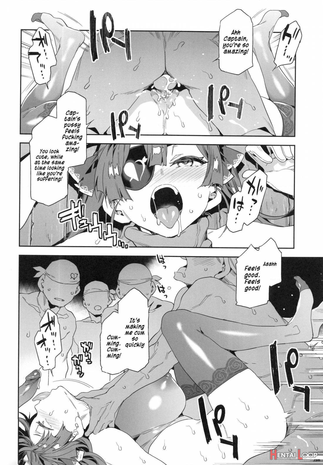 Marine Senchou Wa Hi Goui No Ue De Wakarasaretai page 11