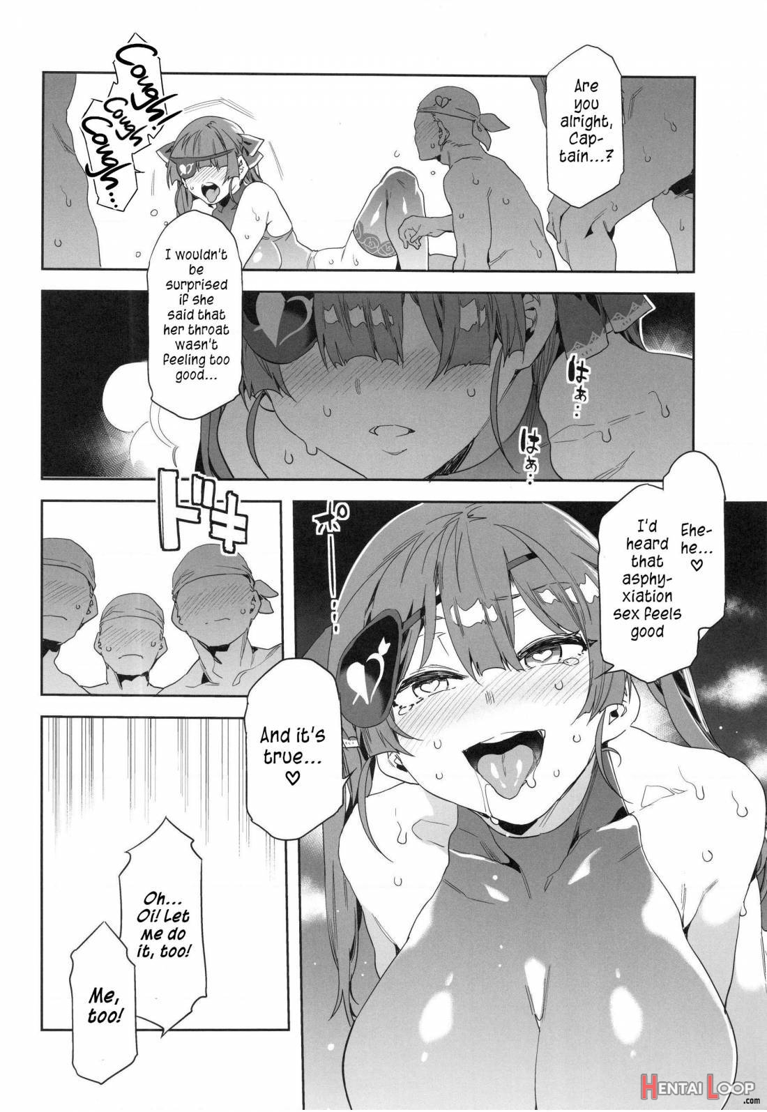 Marine Senchou Wa Hi Goui No Ue De Wakarasaretai page 13