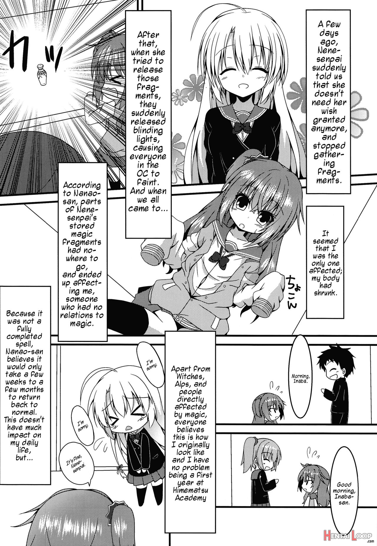 Meguru-chan Wa Chiisaku Natte Mo Osowaretai page 3