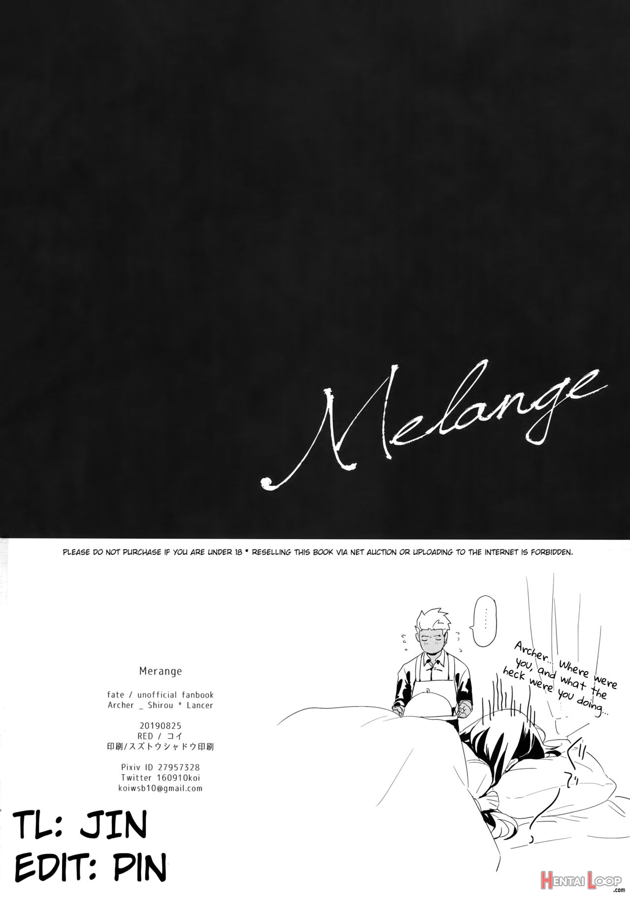 Melange – Fate/ Stay Night Dj page 37