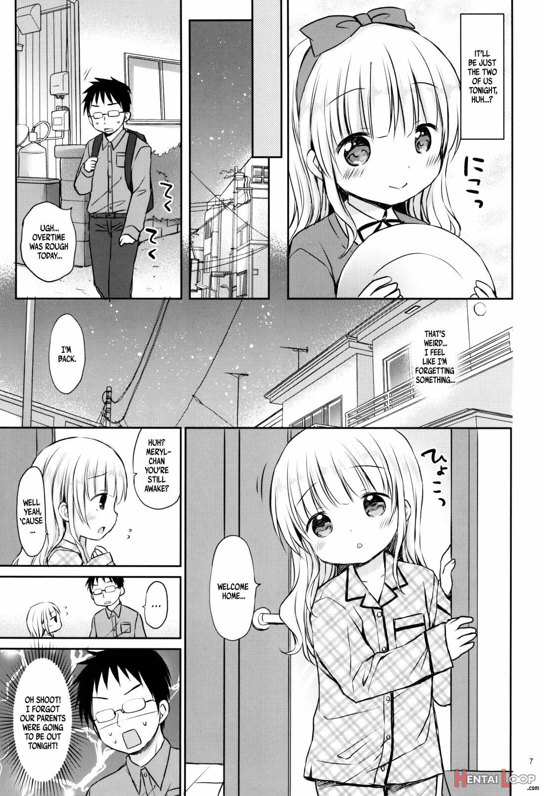 Meryl-chan Ni Amaetai page 4