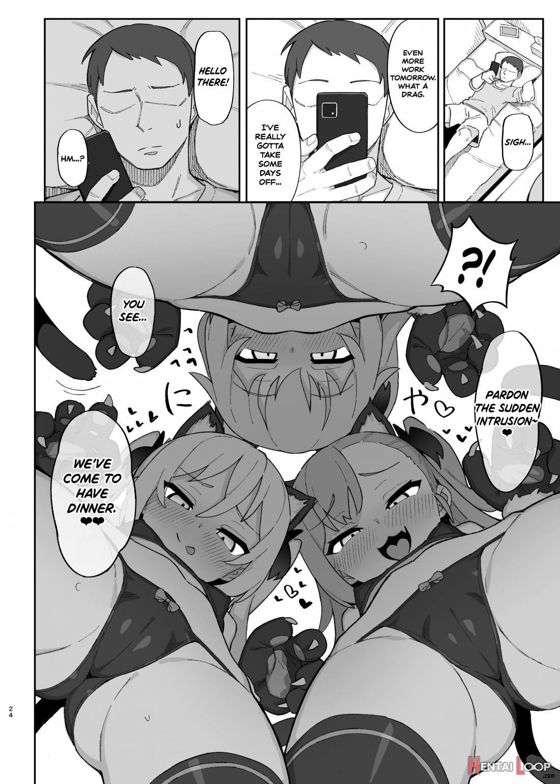 Mesugaki Succubus-tachi Ni Shiboritorareru Hon page 23