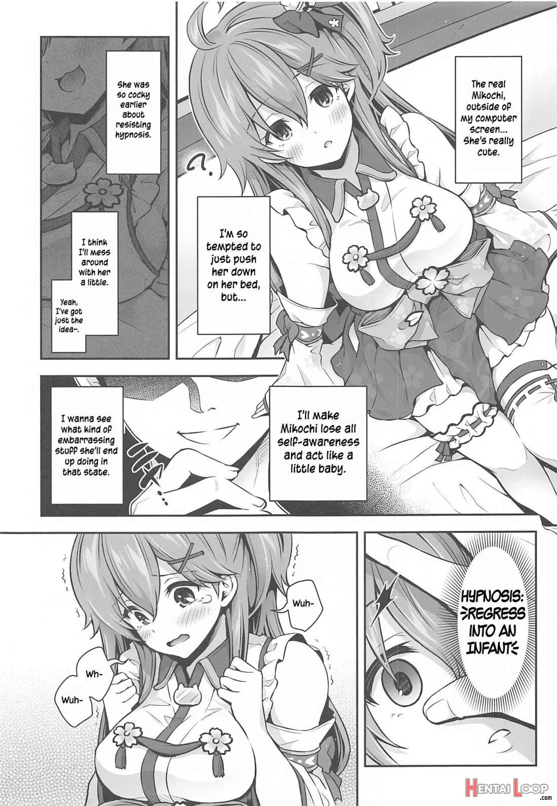 Mikochi Lewd Hypnosis Book ~infant Regression Edition~ page 7