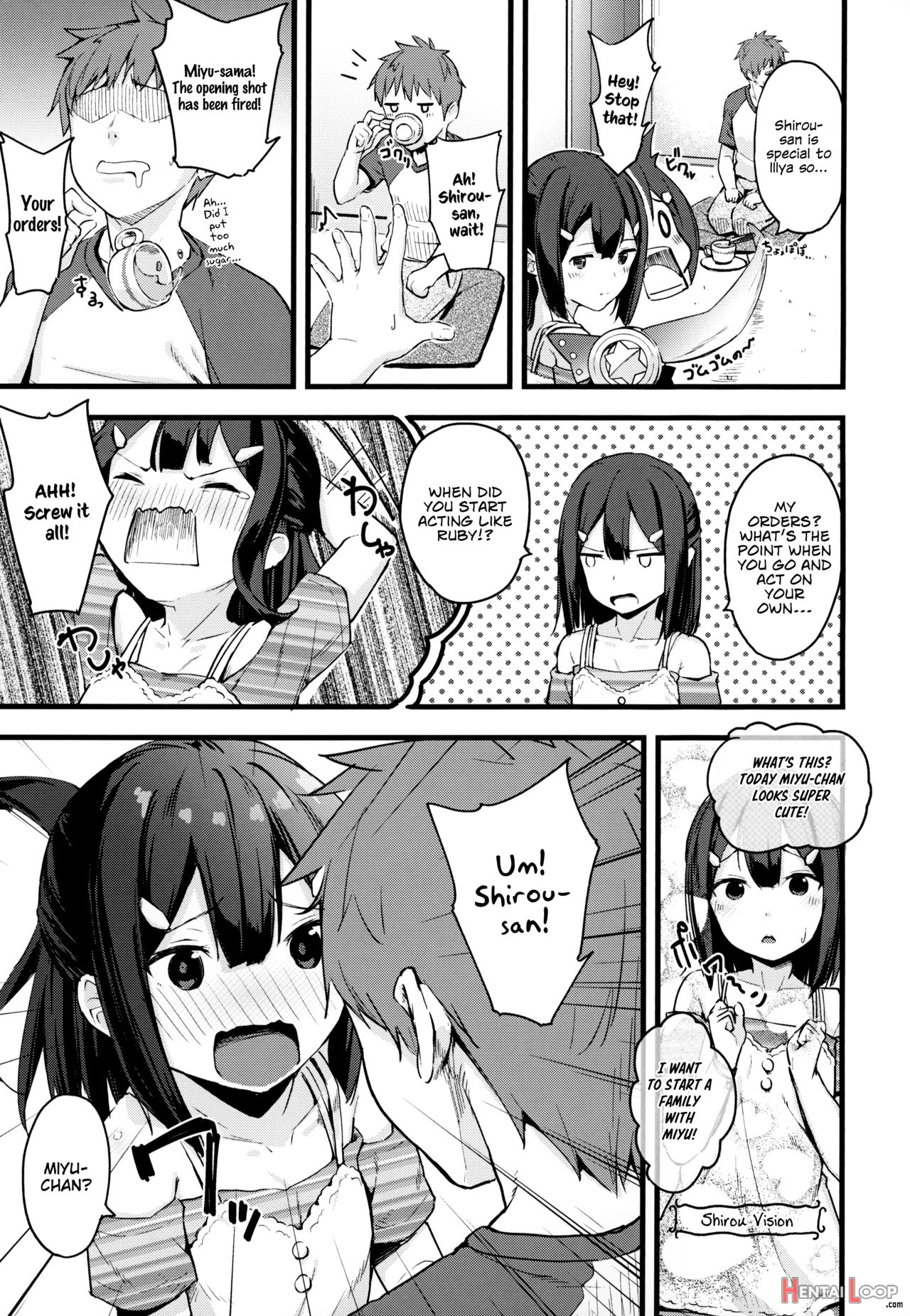 Miyu-chan No Install! Sweet Sister! page 4