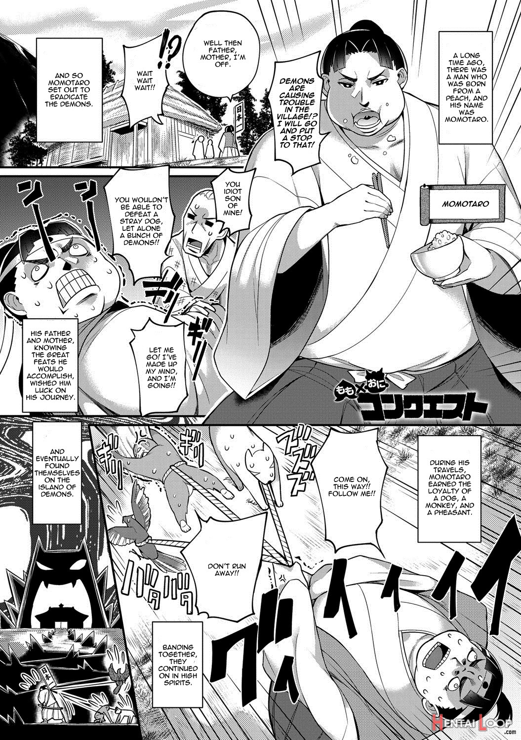 Momo X Demon Conquest page 1
