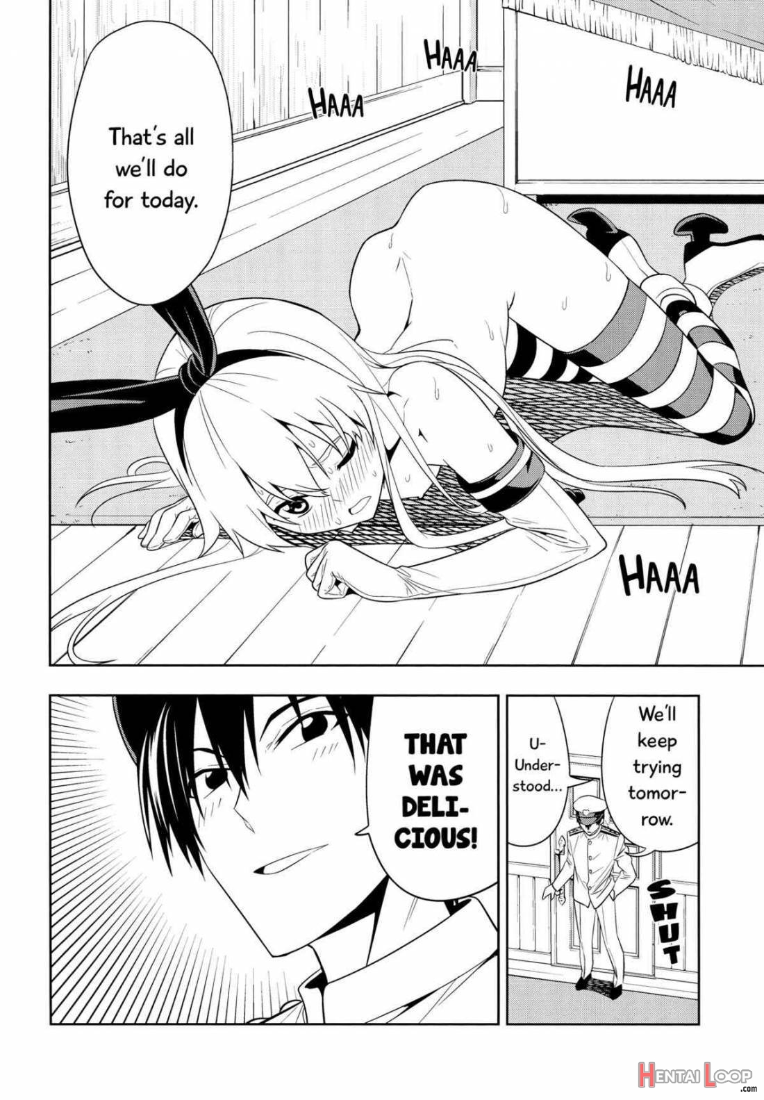 Motto Hayaku Naritai Shimakaze O Damashite Sekuhara Suru page 17